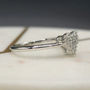 Moissanite Diamond Heart Shaped Ring