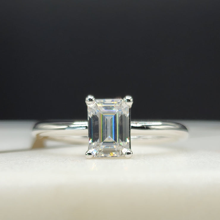 Best Emerald Cut Moissanite Online